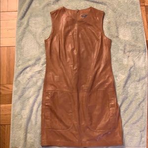 VINCE brown dress